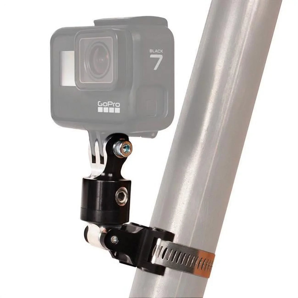 '- 60200 Mount, Anodize Mount Aluminum Universal Tube GoPro Black