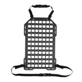 Accessory for Back Seat AMLESO Practical Rack for Insert Molle Car Seat Panel Storage Vehicles, Car Back Organizer, Organizer,