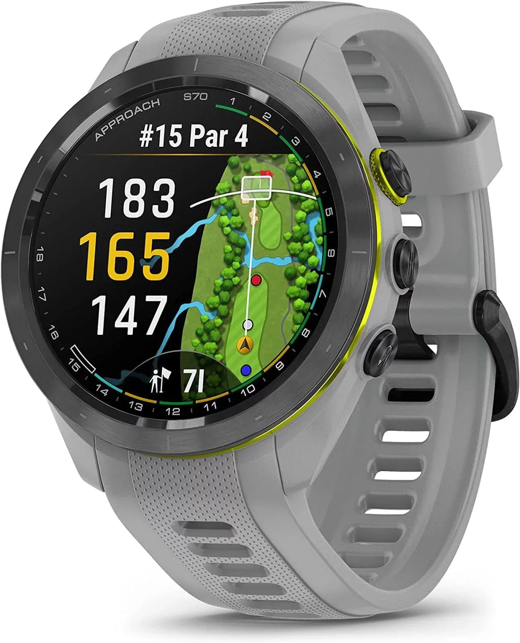 Garmin with (47mm) S70, Approach Accessories Black