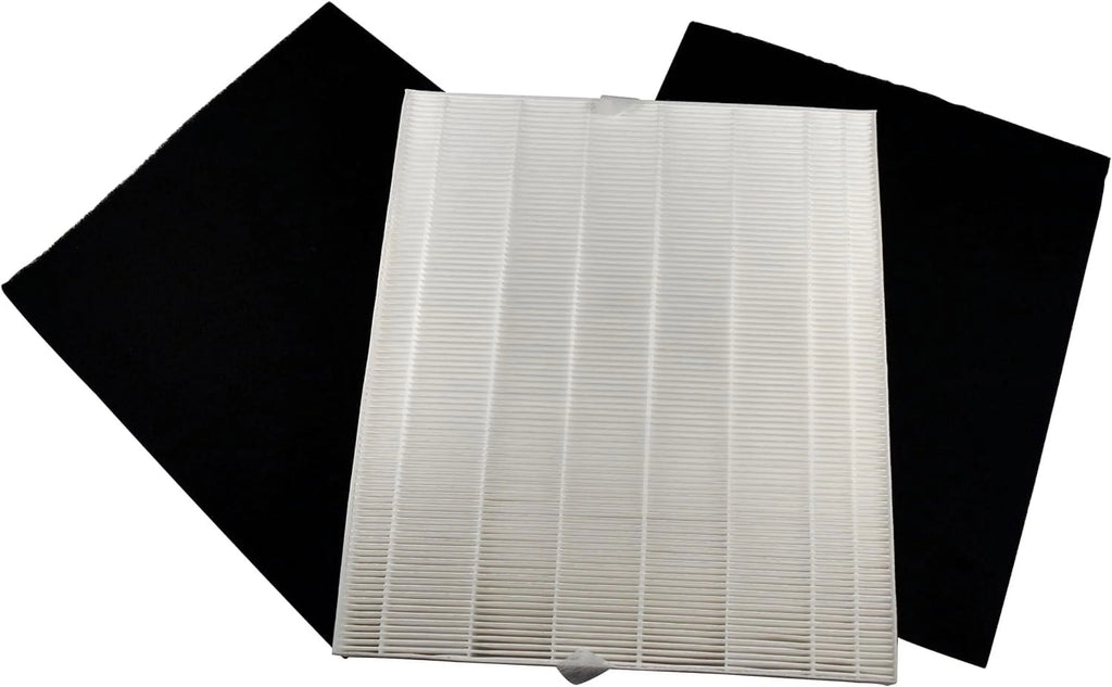 Coway Activated Replacement + AP1512HH Airmega AP-1512HH Pre-Filters Airmega True 200M HEPA 4 Air Compatible Filter 3304899, HQRP Part with Carbon AP-1518R 2 Purifier, Mighty, Filter