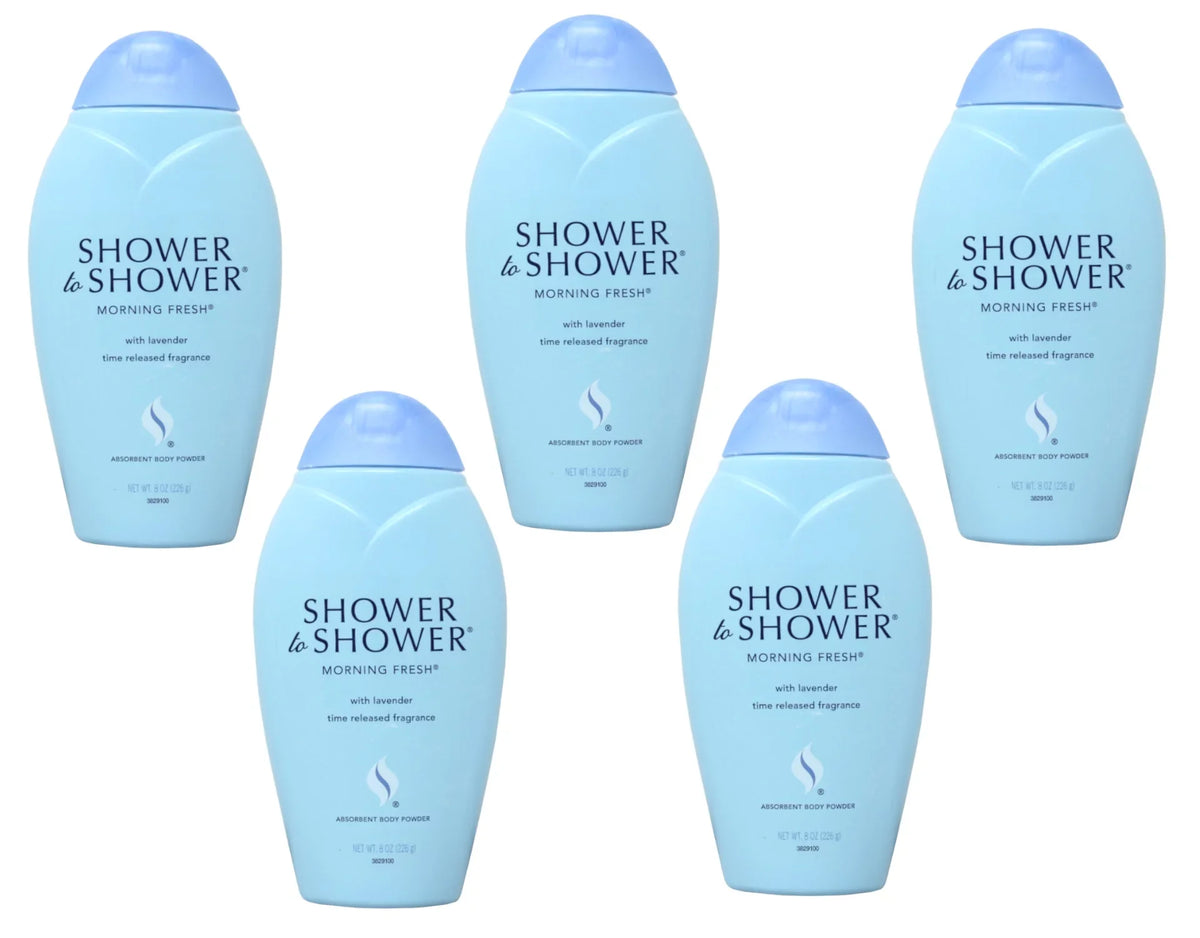 oz Fresh 8 - Pack Shower Body Shower Powder 5 Absorbent To Each Morning