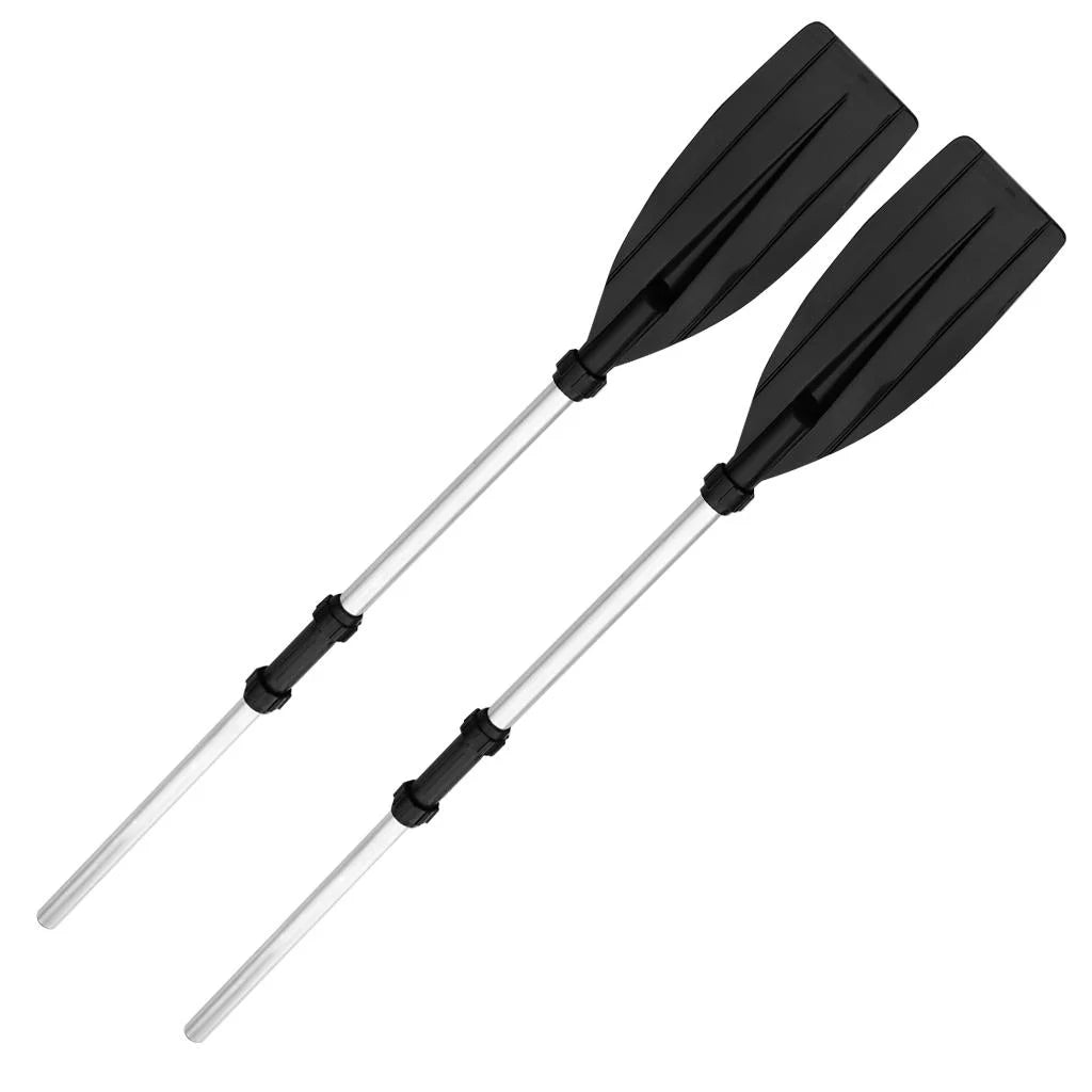 49.6 Oars Kayaks Alloy 1 Inflatable inches Boat Duty - Rubber for Canoe Dinghy Pair Lightweight Aluminum Raft Heavy
