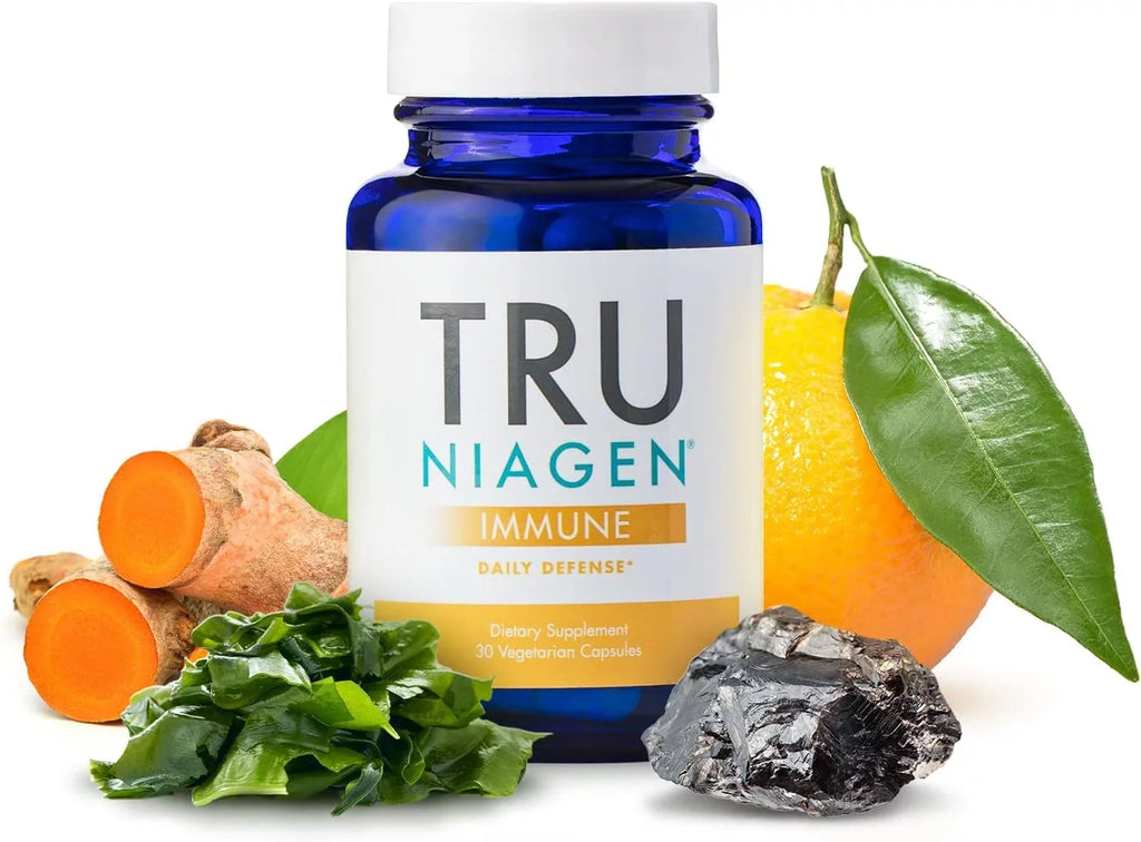 '- 150mg IU, Zinc, Boosting Support Multi Fermentation, Award-Winning Daily Supplement Immune (Curcumin) NIAGEN 30ct Vitamin Vegan Defense TRU D3 NAD from Plus Theracurmin Niagen 2000 + C Vitamin -
