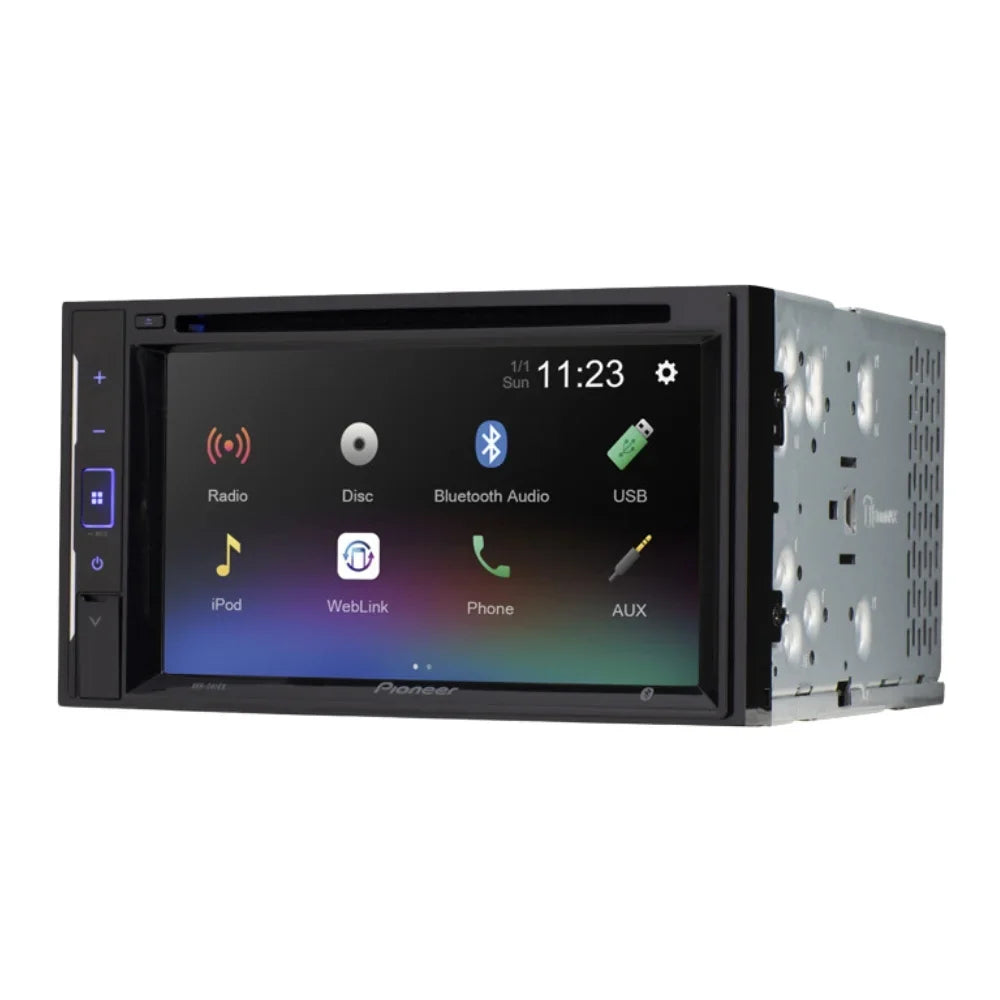 Pioneer Din and for Camera, with / Touchscreen, - Installation Backup Dash Bundle Bluetooth Car 2000-2004 Silhouette Multimedia Kit DVD Stereo Kit KIT2412 Oldsmobile Double