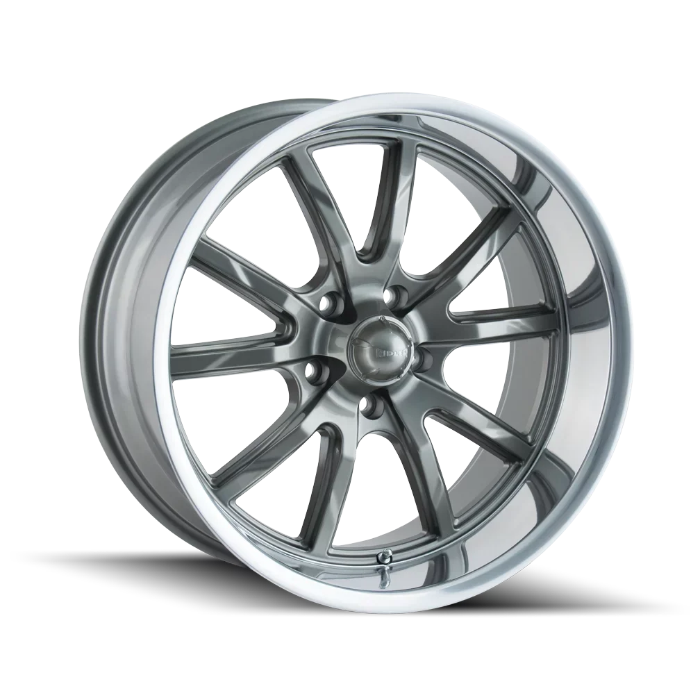 Lip 0Et 5X127 Grey/Polished 20X8.5 83.82Cb Ridler 650