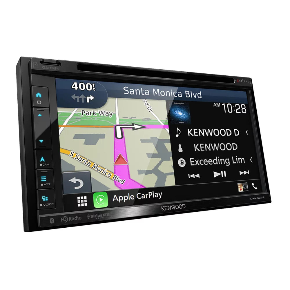 New & Camera DRV-N520 Navigation DVD Full HD Dashboard 6.8" Kenwood DNX697S Receiver
