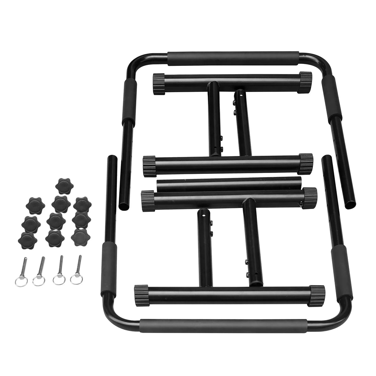 High Training Assembly Dip Versatile JOLLY with Adjustable Up Station Bar, Push Stand Functional Dip JAUNTS Strength Rehabilitation Easy for Sports Wrap, Sponge Training,