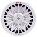 4 Pyle Subwoofer, 8 liquid Ohm 400 Marine Watt Inch Peak PLMRW8 White Resistant