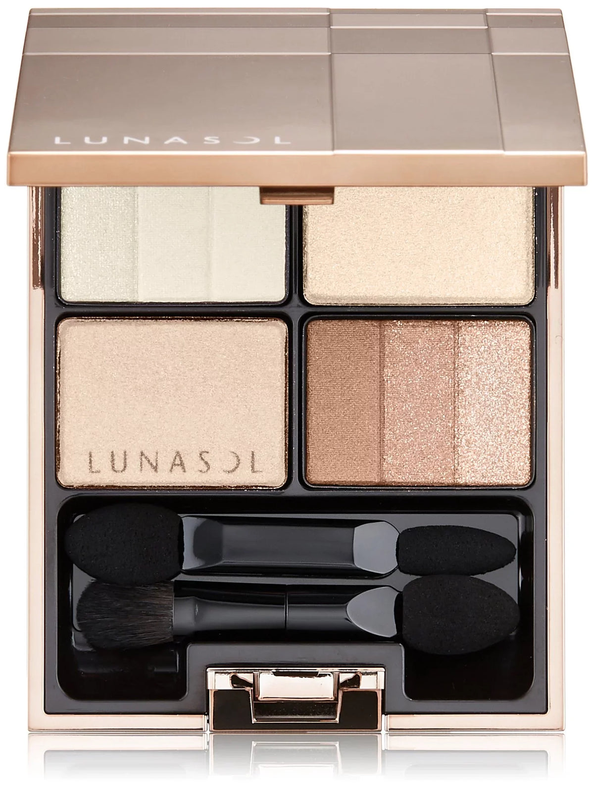 Neutral Three Dimensional Beige 1) Eyeshadow Eyes 01 (x 4g LUNASOL