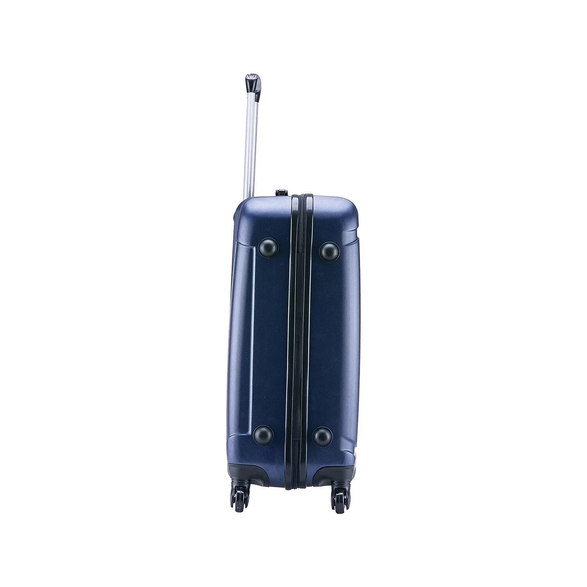 Luggage Pilot Medium Spinner Blue (IUPIL00M-BLU) Plastic 4-Wheel InUSA