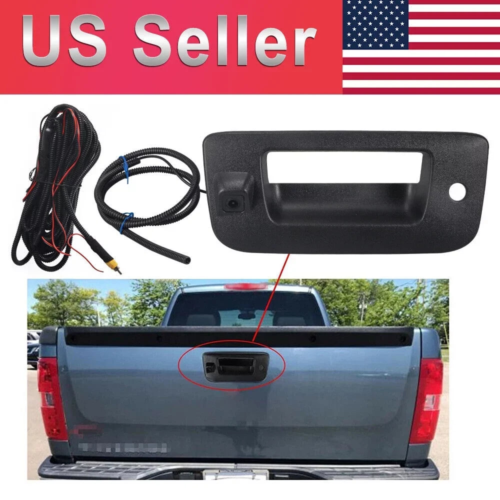 Camera Handle 07-13 Chevy Rear Tailgate View Paddsun Sierra For Silverado/GMC Backup