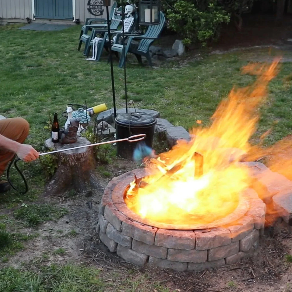 Fire King Log Propane and Furnace, for Fireplace, Flame Starter Firepits Lighter LP