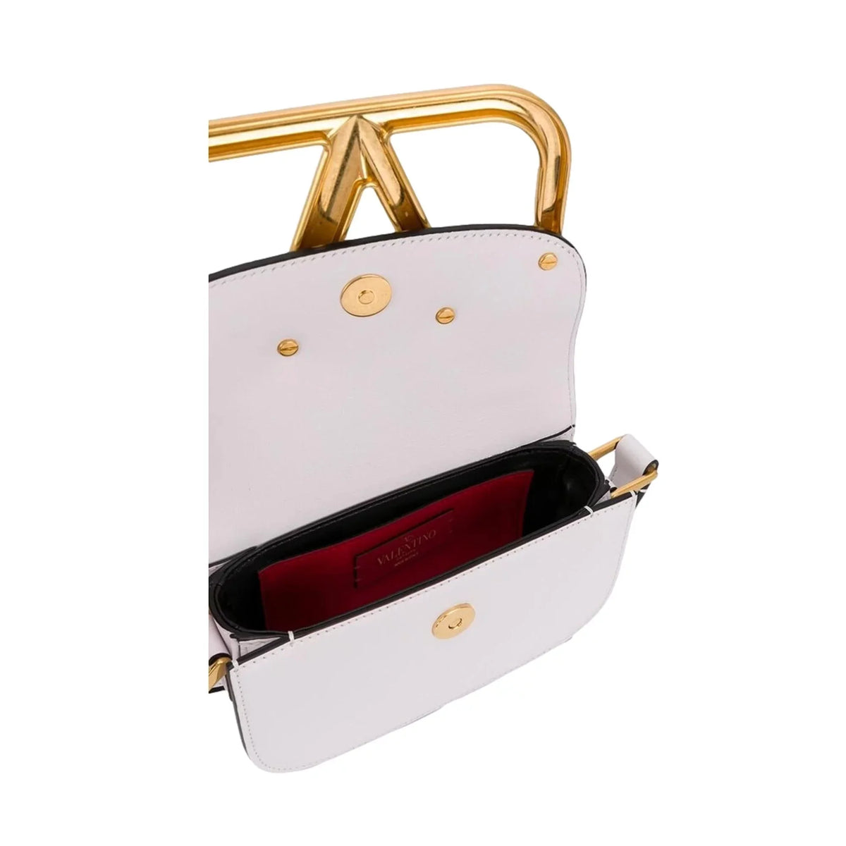 Supervee Ivory Small New Crossbody Leather Garavani Bag Valentino