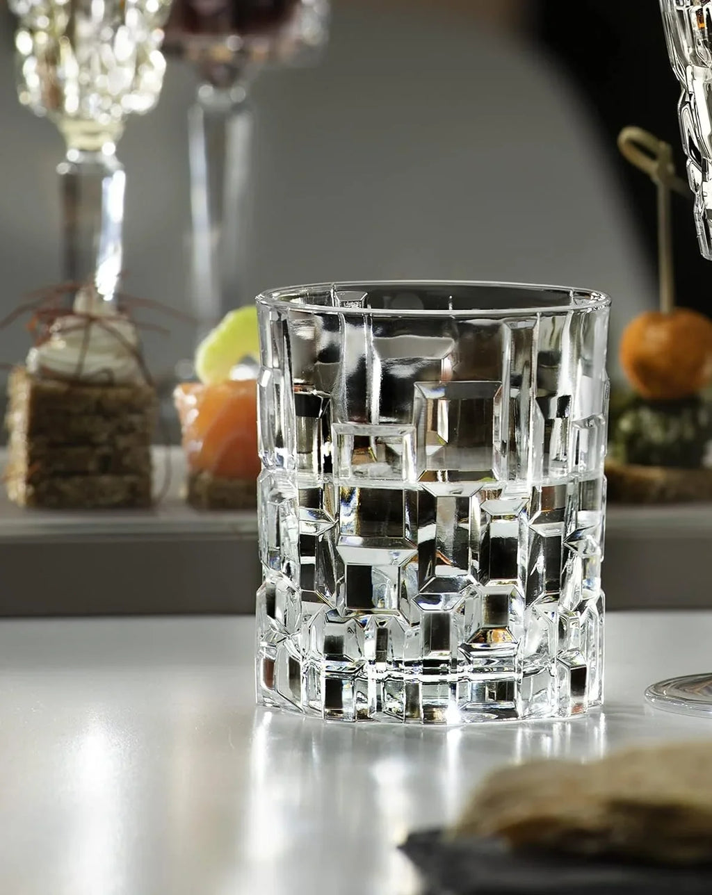 & Pack Count 11 1 Set Cristalleria Glass 11.5 RCR Whiskey Crystal of Drinkware Highball 12 Italiana Tumbler DOF oz oz,