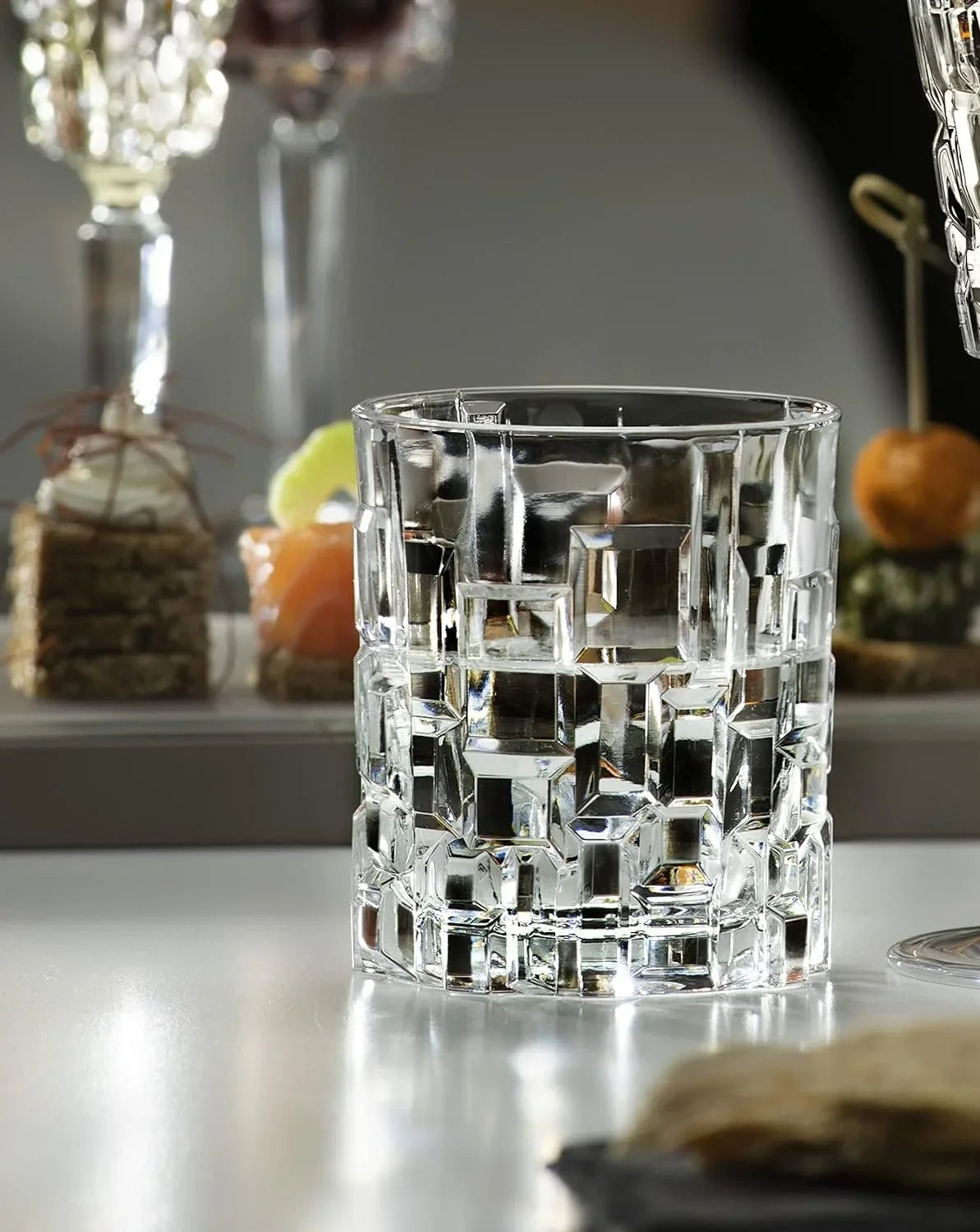 & Pack Count 11 1 Set Cristalleria Glass 11.5 RCR Whiskey Crystal of Drinkware Highball 12 Italiana Tumbler DOF oz oz,