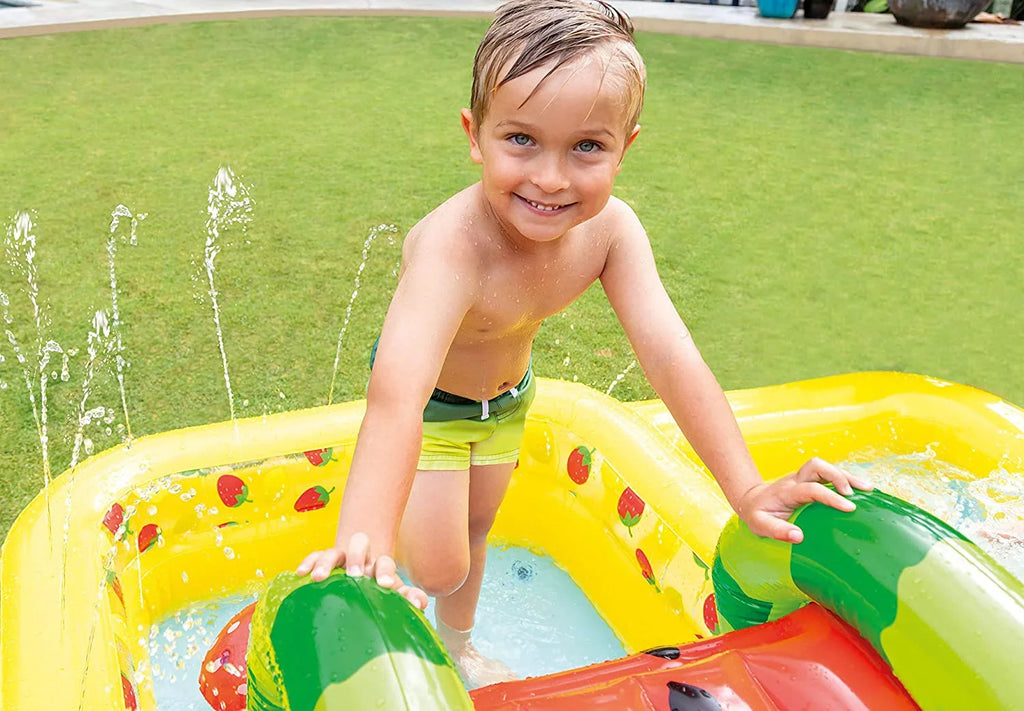 for 2+, Center, Multicolor Inflatable Ages Fruity Play