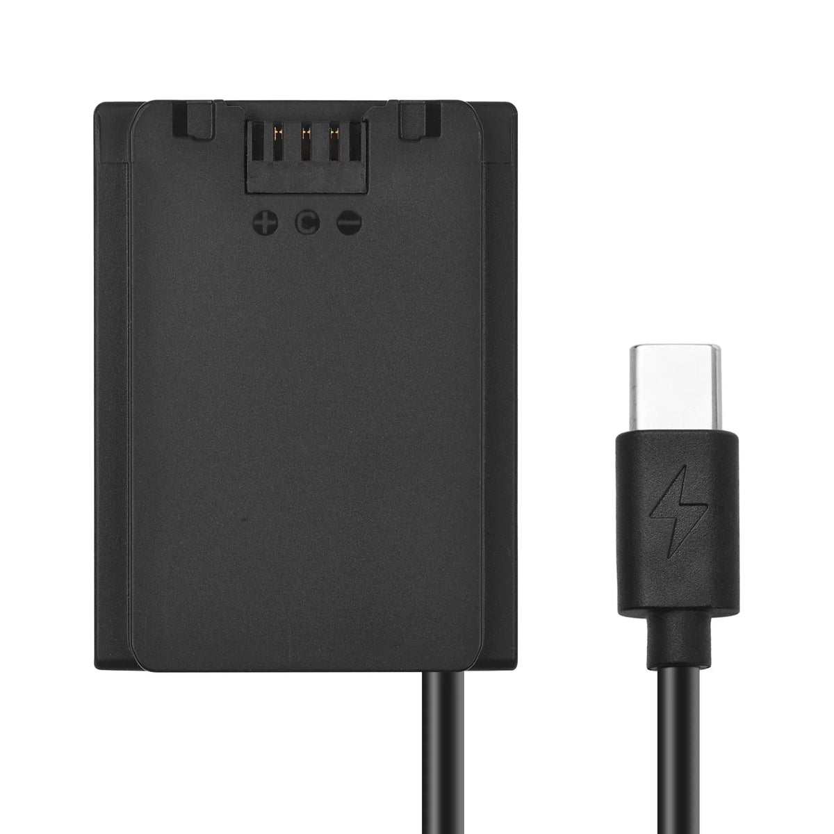 Dummy A9II with Type-C NP-FZ100 A9R A7C for USB Battery A7RIV Adapter Coupler Cameras Spring A6600 A9 Alpha A7SIII Cable Andoer A7RIII A7III A9S Replacement USB-C