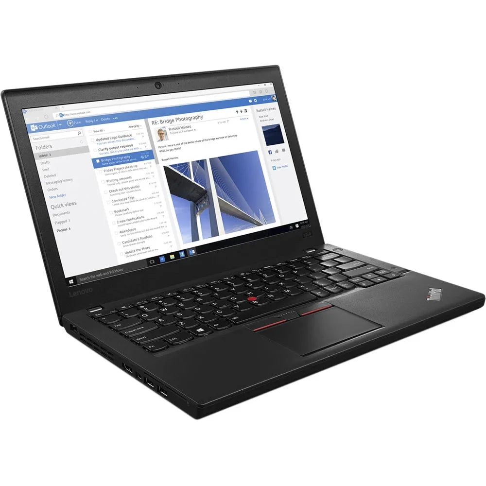 8GB 12.5" - Ram Dent Windows 10 SSD GHz i5 256GB 2.40 Lenovo Thinkpad Scratch Laptop X260 Intel Pro Core &