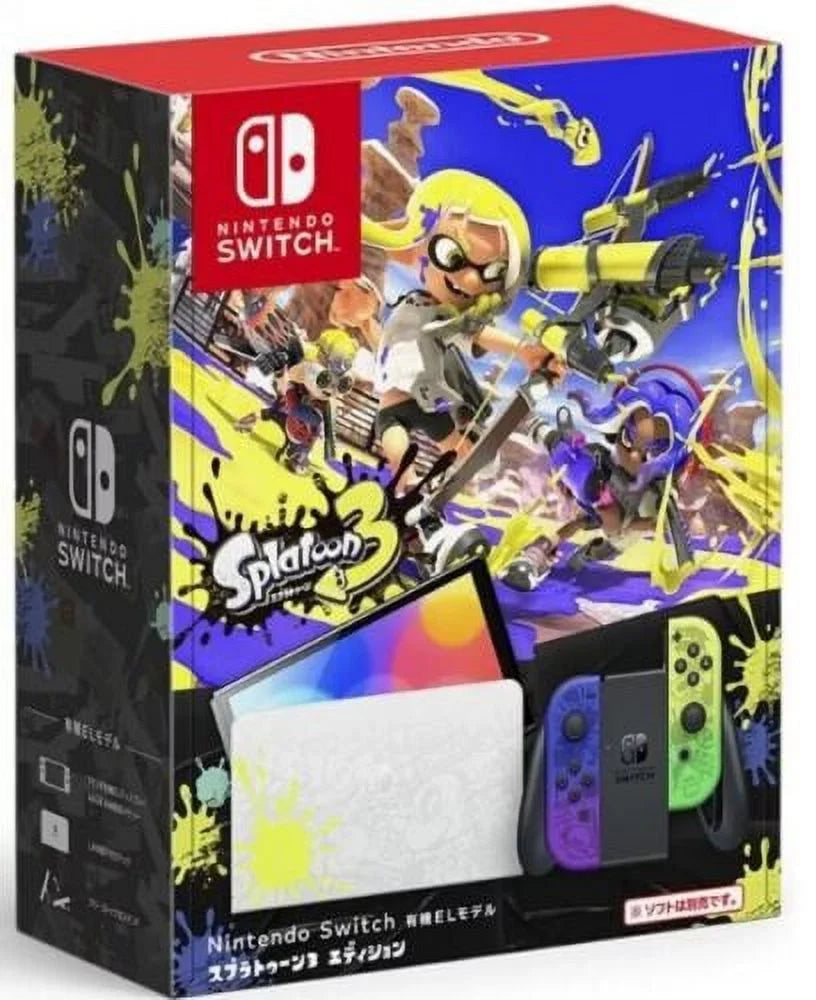 Shell Hard Edition White Switch Case POWEVER OLED Carrying Nintendo w/ Japanese