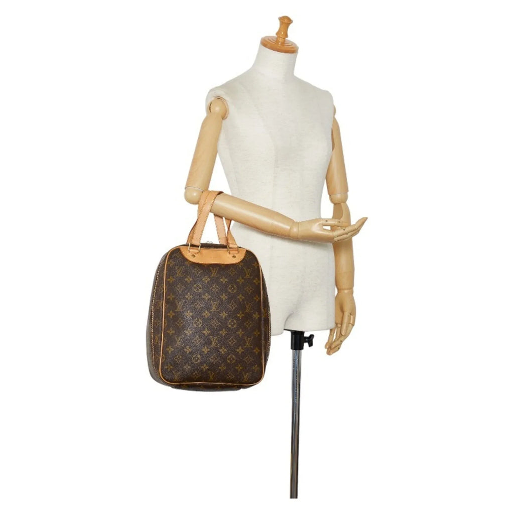 M41450 Leather Pre-Owned Women's Excursion PVC Handbag (Good) Brown Monogram