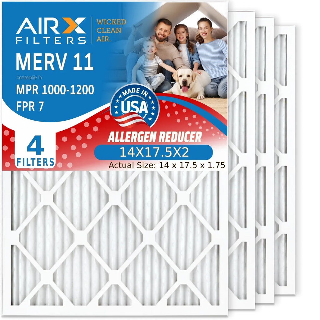 New 50070171-002 FPR DR120 CLEAN Honeywell MERV to by AIRX MPR 1200 Pack Air FILTERS 4 & & Comparable Filter with 11 Dehumidifiers AIR. 7 WICKED DR90 14X17.5X2 design MPR Compatible 1000,