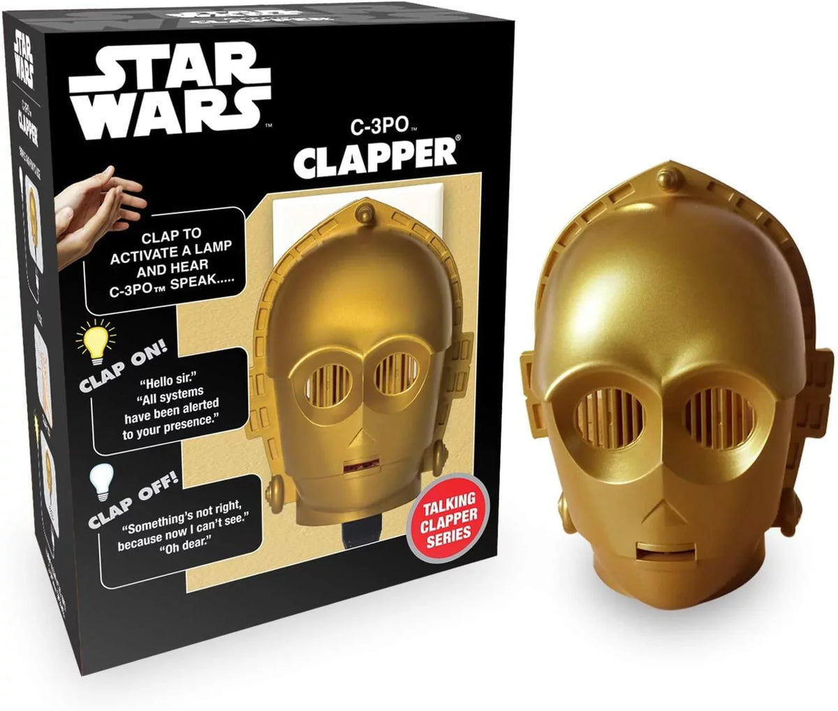 Talking Wars Star Switch Activated Sound C-3PO Clapper