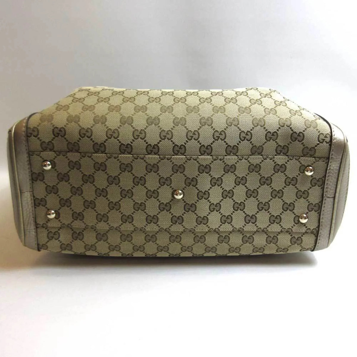 shoulder bag (Good) Vera GG 269945 tote bamboo canvas Pre-Owned