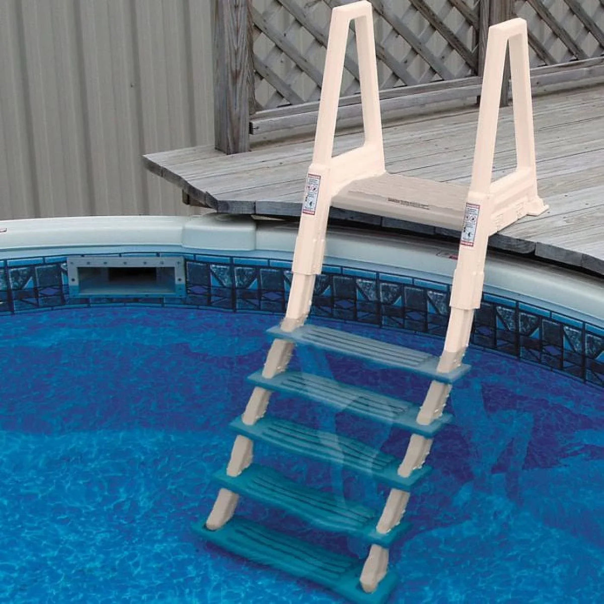 for 42-56 Confer Swimming Above Ground for Decks inch In-Pool Pool Ladders