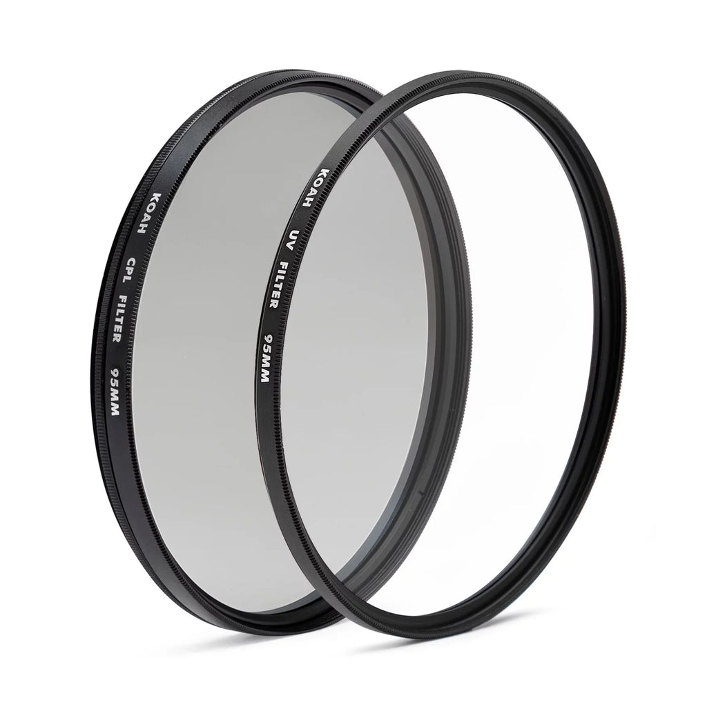 and UV 95mm Polarizing Circular Bundle Lens Filter Protective Koah