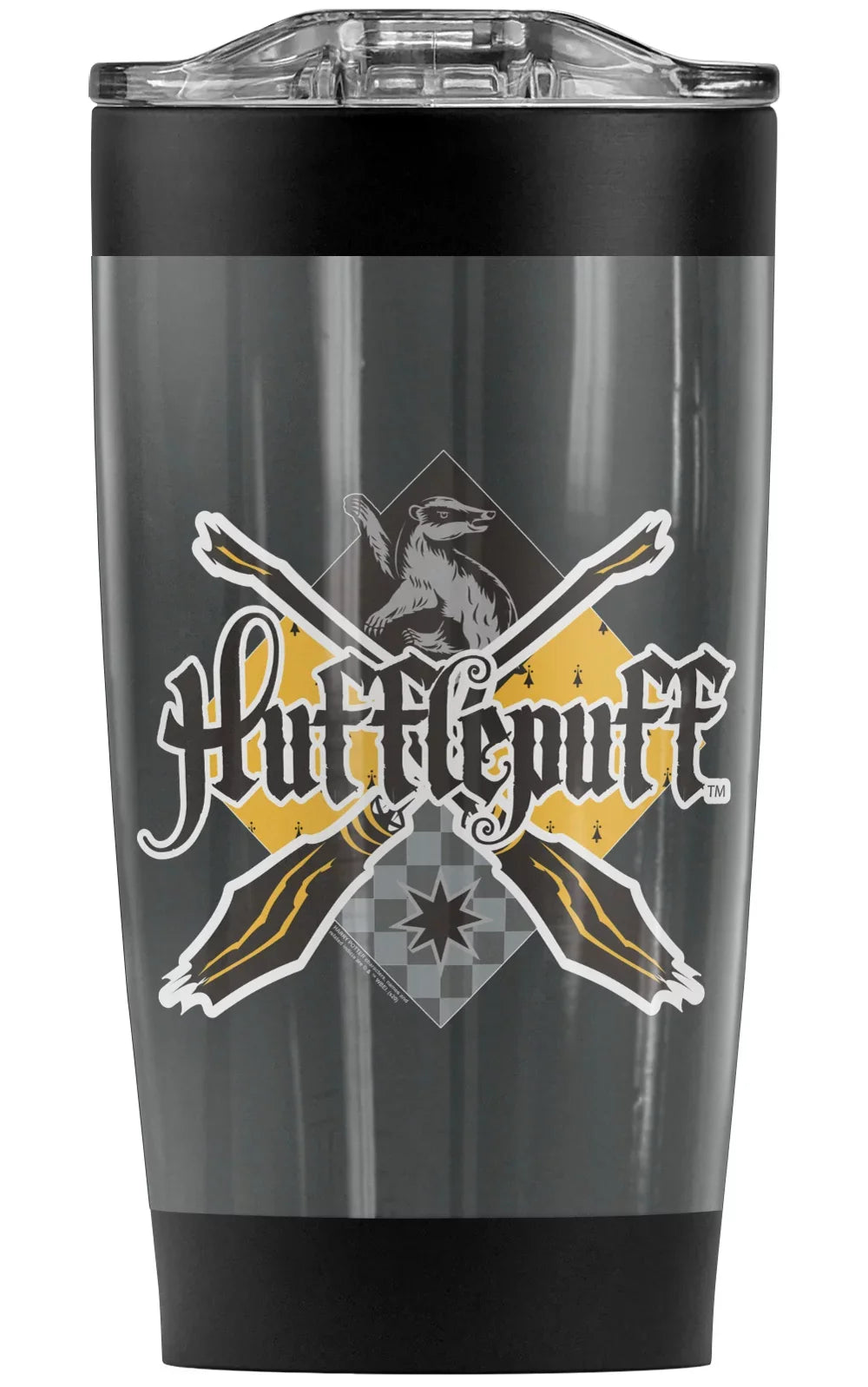 Sliding Potter Leakproof Vacuum Hufflepuff for Great Drinks Insulated Travel Wall Logo Steel Coffee Cold | Beverages Lid Broomstick Double Tumbler Harry Mug/Cup, Hot Stainless 20 and & oz Badger with