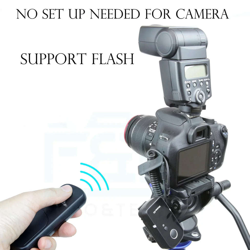 Wireless FZ200 L1 G10 GX7 Angle 100 FZ150 G6 DC-GH5/DMC-FZ300 FZ1000 DMC-G7 Meters- GF6 FZ100 G5 FZ2500(FZ2000) 360 Working Shutter Panasonic DC-G9 Release Remote DMC-G85 L10 GH4 Control Foto&Tech Any