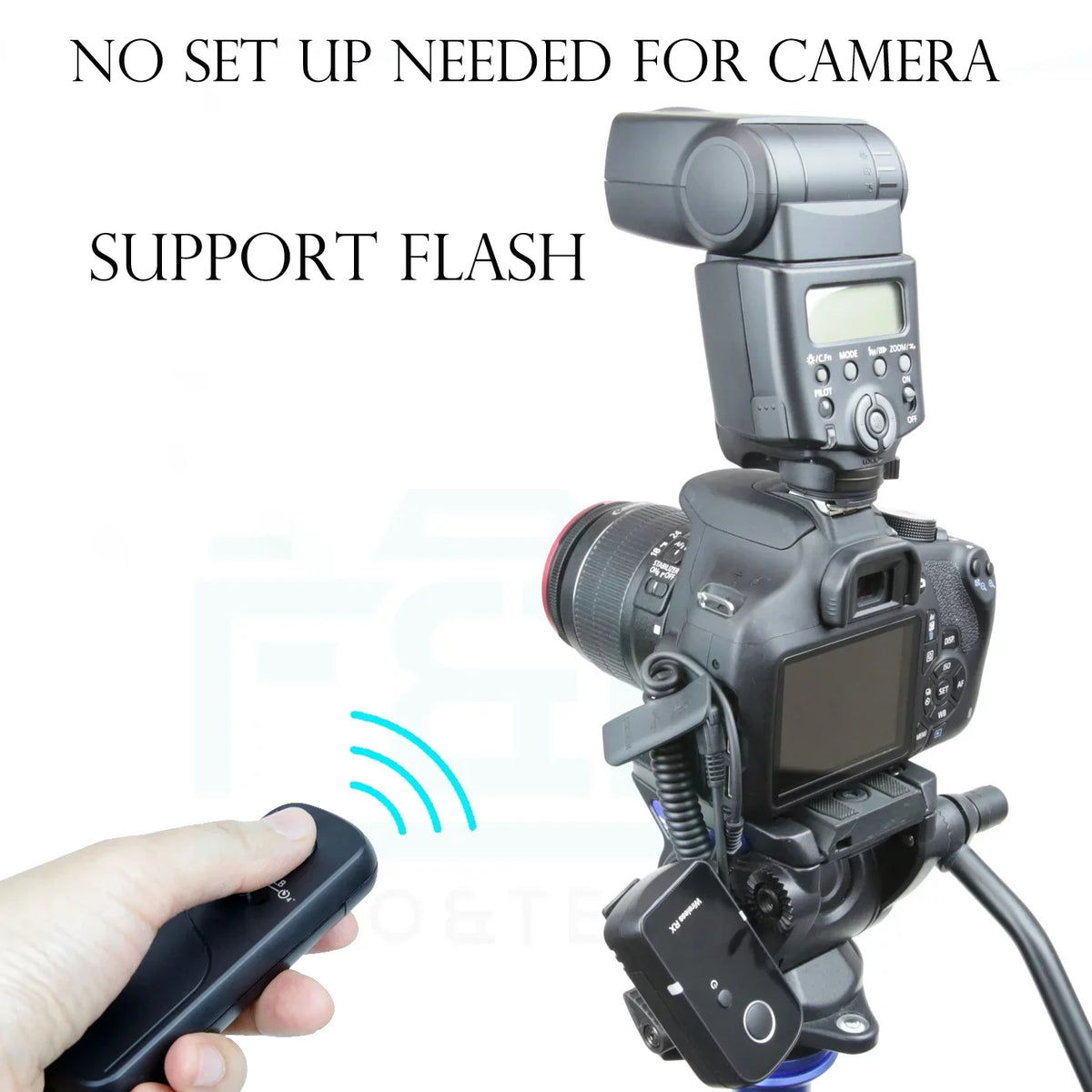 Wireless FZ200 L1 G10 GX7 Angle 100 FZ150 G6 DC-GH5/DMC-FZ300 FZ1000 DMC-G7 Meters- GF6 FZ100 G5 FZ2500(FZ2000) 360 Working Shutter Panasonic DC-G9 Release Remote DMC-G85 L10 GH4 Control Foto&Tech Any
