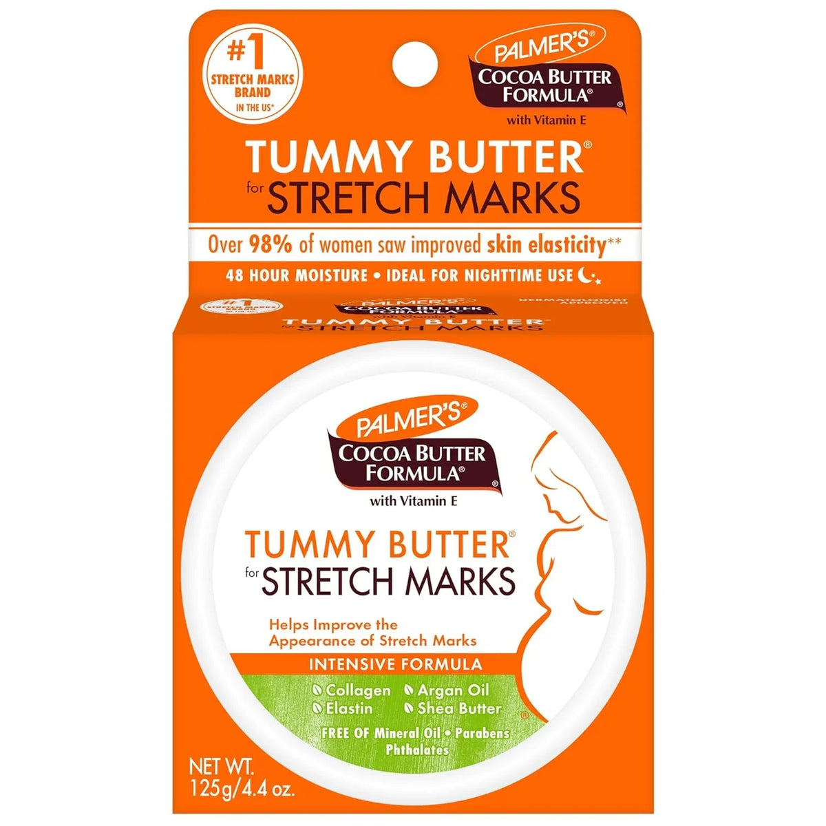 3 Stretch Pack Cocoa Palmers For Oz, Marks, 4.4 Butter Butter Formula Tummy