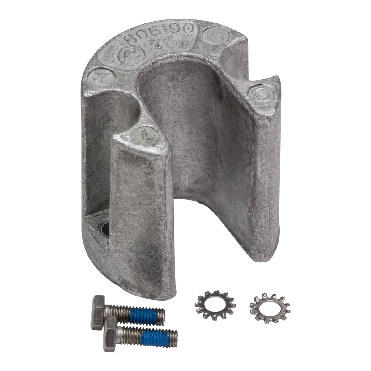 Trim 806190Q Aluminum Cylinder Anode 1 Quicksilver Kit