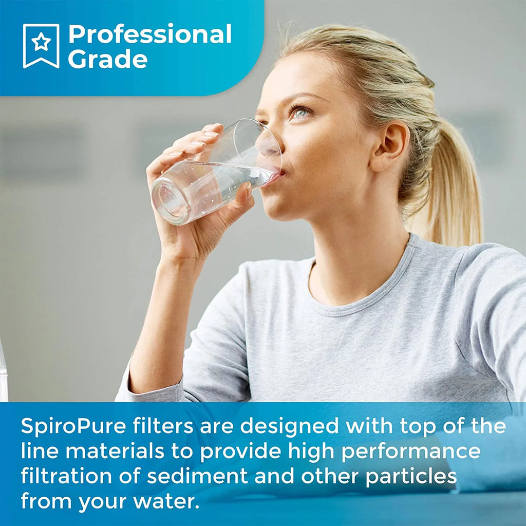 Pleated Pack) 2.5" Filter x SpiroPure 10 (24 Cartridge, Micron 30 Polyester
