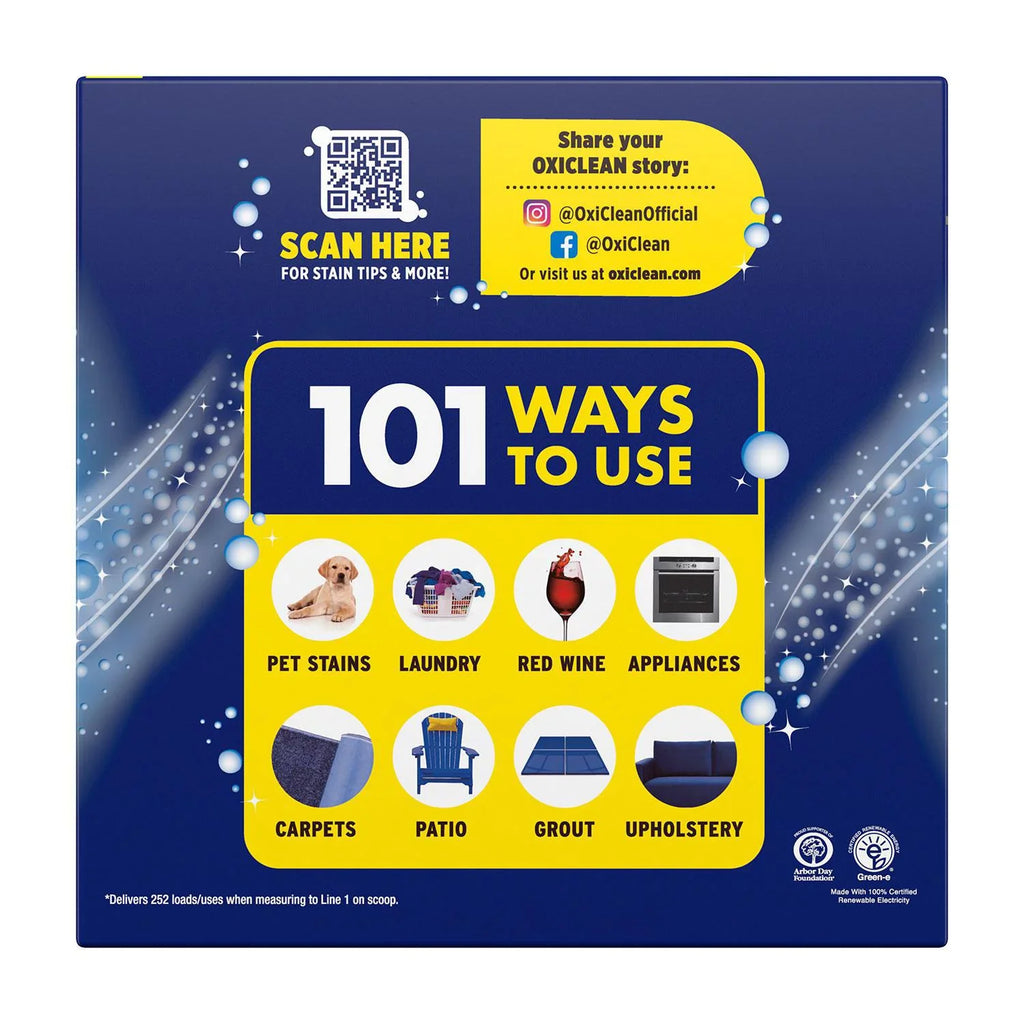 Loads Stain Max 252 Efficiency OxiClean Remover,
