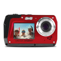 Waterproof MP Camera, Digital 48 Red Minolta