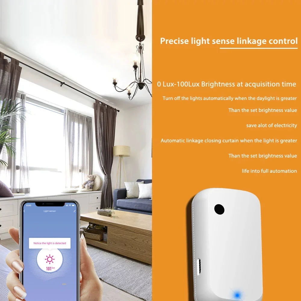 Sensor Andoer Device Sensor Brightness Sensor Illumination with Work Home with Control Linkage Compatible