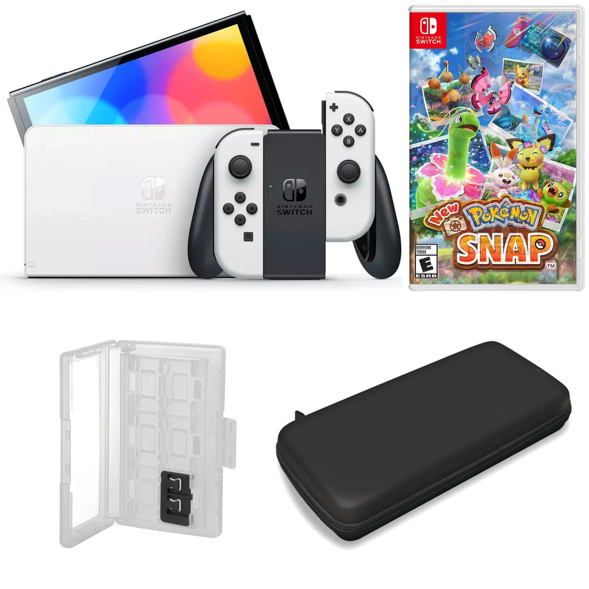 Pokemon OLED with and Switch Nintendo Accessories White in Snap