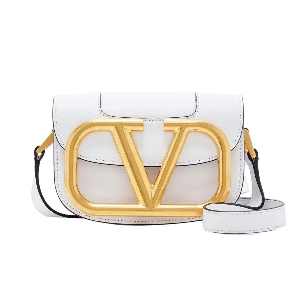 Supervee Ivory Small New Crossbody Leather Garavani Bag Valentino