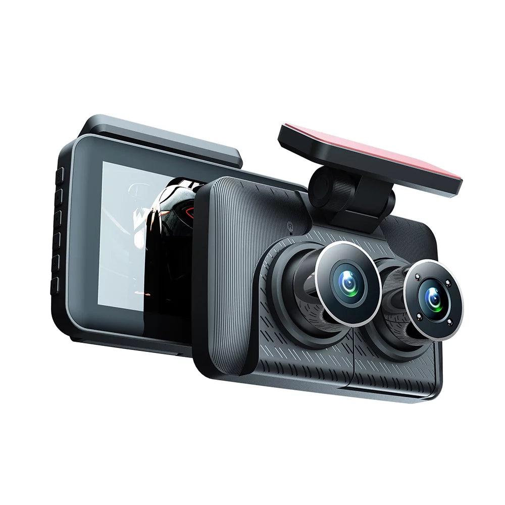 Car 4in 1080+720+480P Rearview Camera,Cameras Rear Inside Cam Vision Inside Cameras 4in Car Dash 1080+720+480P Video Rear Car 3 Cam Car Dash Video 3 4in 1080+720+480P Aumotop Safety Mirror Cameras
