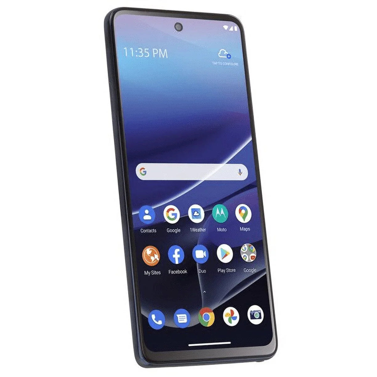 Smartphone, STMTXT2215DCPWP Straight Talk Black Storage RAM128GB (2022) 5G Stylus Prepaid Motorola G (Refurbished) Moto 4GB 6.8'' Restored