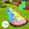 15.5ft Party Toys, liquid Blossomly Racing liquid Slides Toy Lawn
