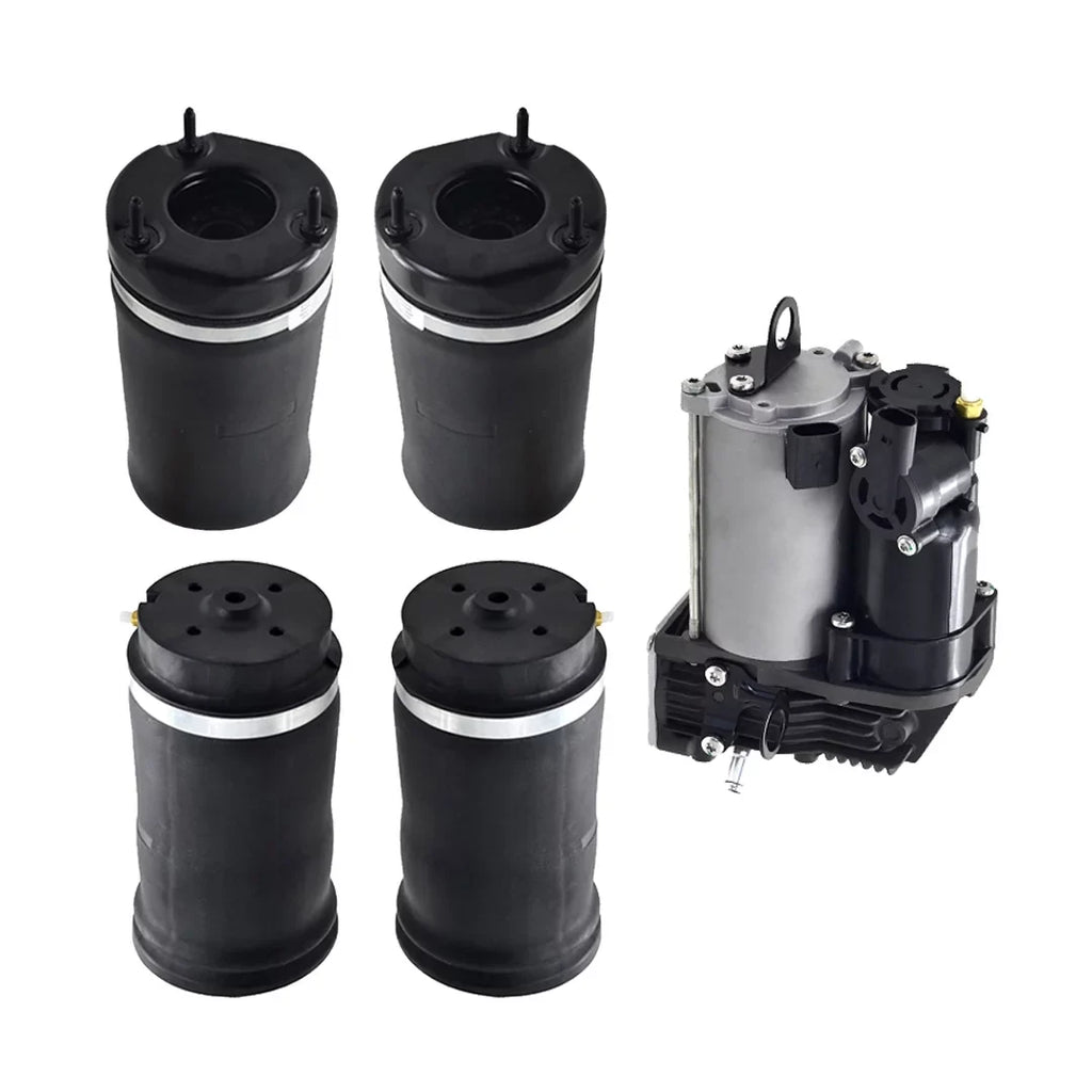 Suspension ML550 For Compressor Front-Rear 2008-2011 Set Suspension Air -Benz Full Spring-Air