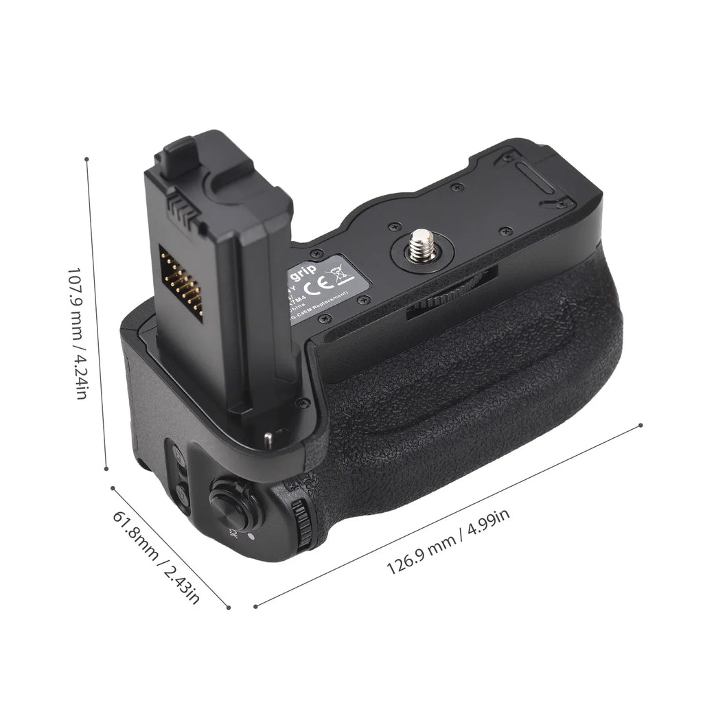 A7rv/ Holder,Dual Compatible Battery With A7riv/ A7rv/ With Battery A7rm4/ A7m4/ / A7r4/ A7m4/ A9ii/ Carevas A7siii/ A9ii/ Grip A7rm4/ A7r4/ A7siii/ / A7riv/ A7rm4/ With A7rmv Compatible Compatible