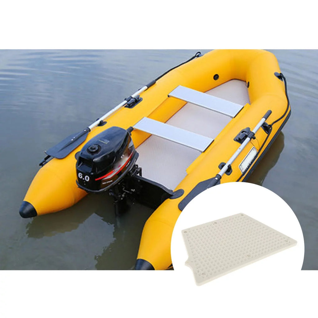 Plate Outboard Mounting Rubber Dinghy Bracket Pad Transom for Engine