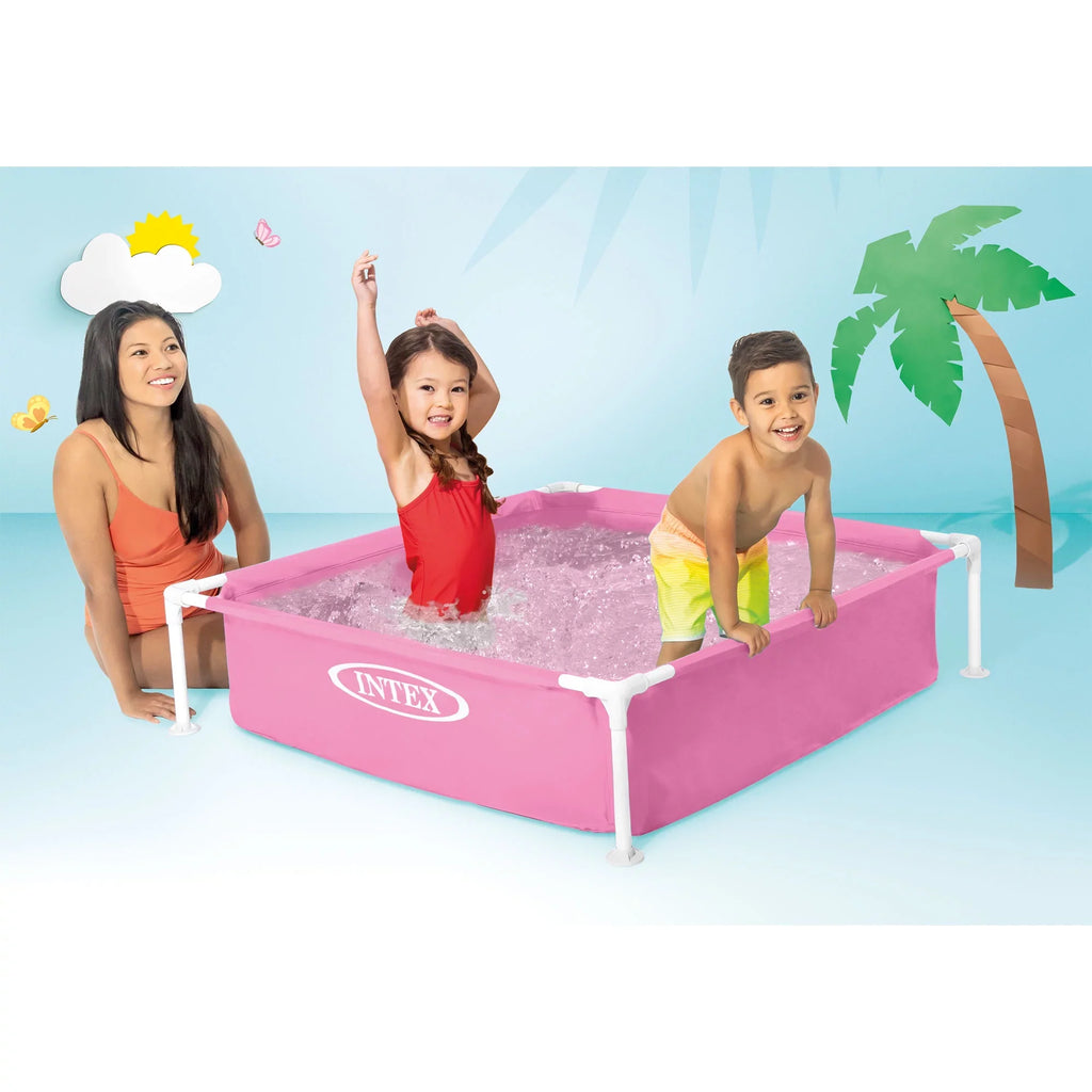 Color Beginner Mini Swimming Pool, Varies Intex exterior Framed Kiddie