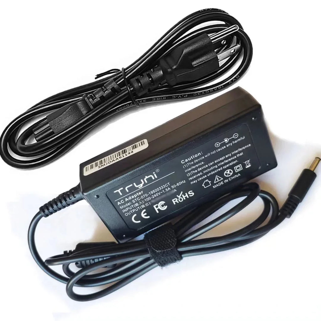 Adapter for W15B 3452 Desktop W12C AC Power 17 W17B Charger PC 24 Cord 3455 New 3459 5775 Power Inspiron Supply 3464
