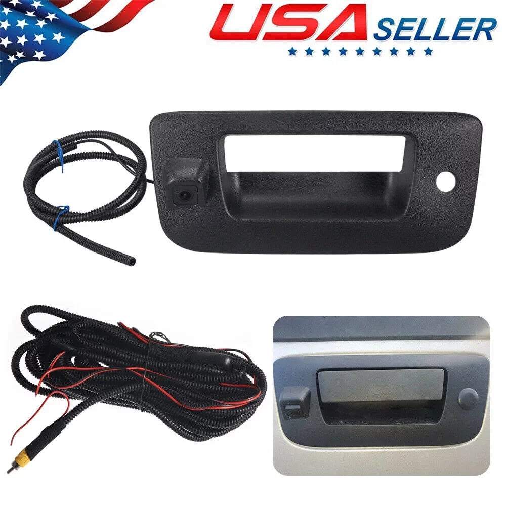 Camera Handle 07-13 Chevy Rear Tailgate View Paddsun Sierra For Silverado/GMC Backup