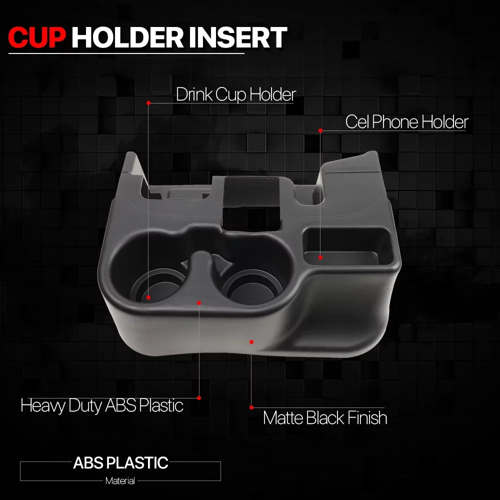 for Dodge Console Front Turck Cup Ram Holder 1500 Organizer Center 03-16 Insert